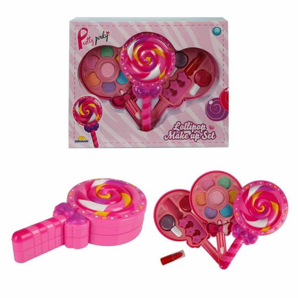 Lolipop Şekilli 2 Katlı Makyaj Güzellik Seti SUN-2598 - 4