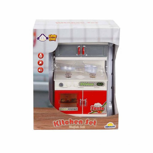 Little Chef Sesli Ve Işıklı Ocak Seti SUN-2732 - 2