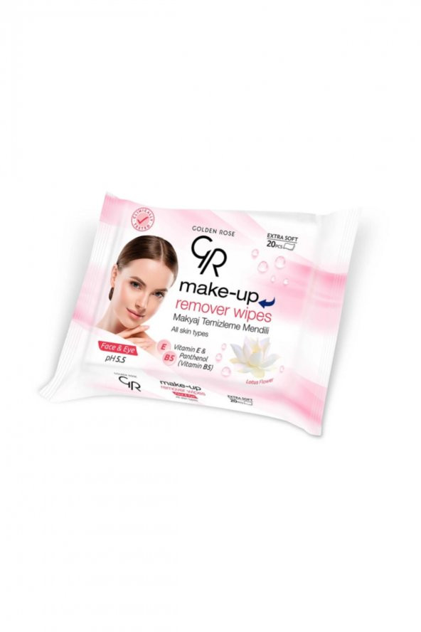 Golden Rose Makyaj Temizleme Mendeli 20 li(8691190967048