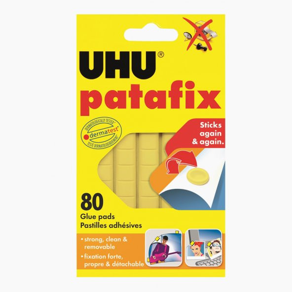 Uhu Hamur Yapıştırıcı Patafix Sarı 44390