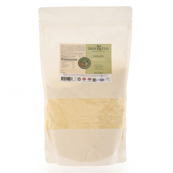 Biorootzo Organik Misir Unu 500 g