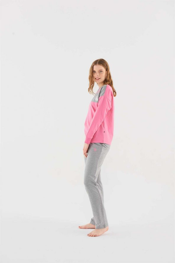 U.S. Polo Assn. 16810 Kadın Pijama Takım - 3