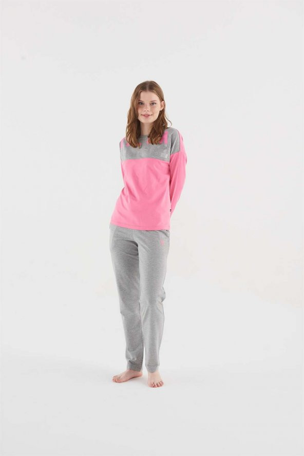 U.S. Polo Assn. 16810 Kadın Pijama Takım