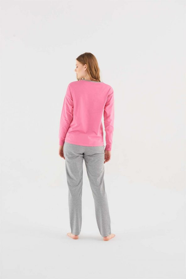U.S. Polo Assn. 16810 Kadın Pijama Takım - 2