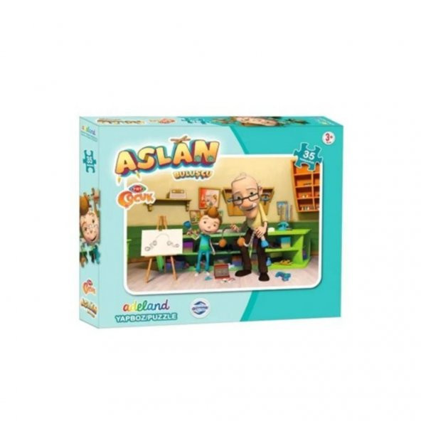 Adeland Trt Çocuk Aslan Buluçu Puzzle 35 Parça