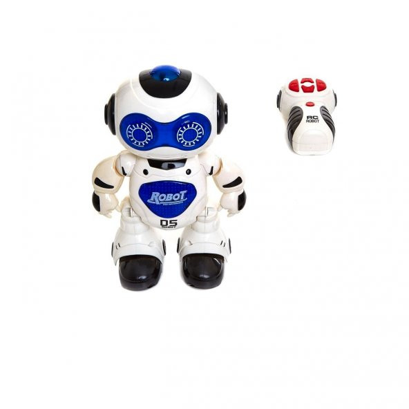 Oyuncak Robot Uzaktan Kumandalı Süper Akıllı Robot Işıklı Sesli - 1