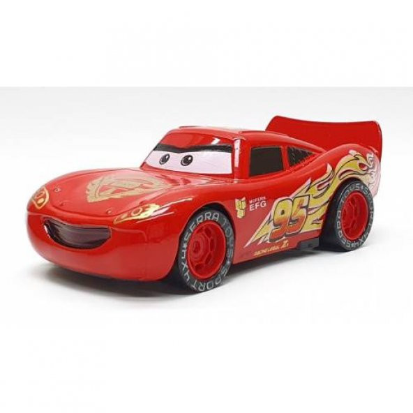 Cars Şimşek Mcqueen Metal Çek Bırak Işıksız Araba 12 Cm