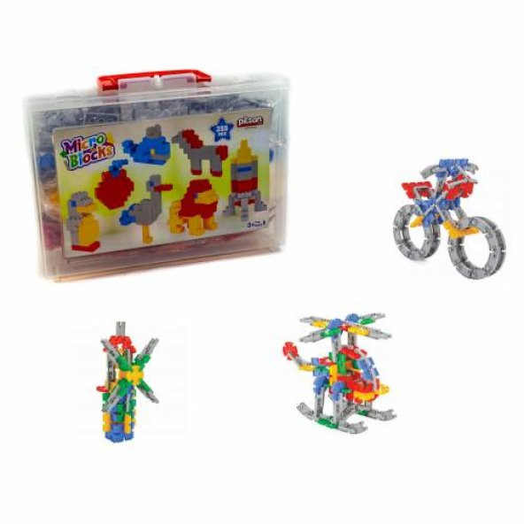 Mikro Blocks Çantalı 288 Parça Lego