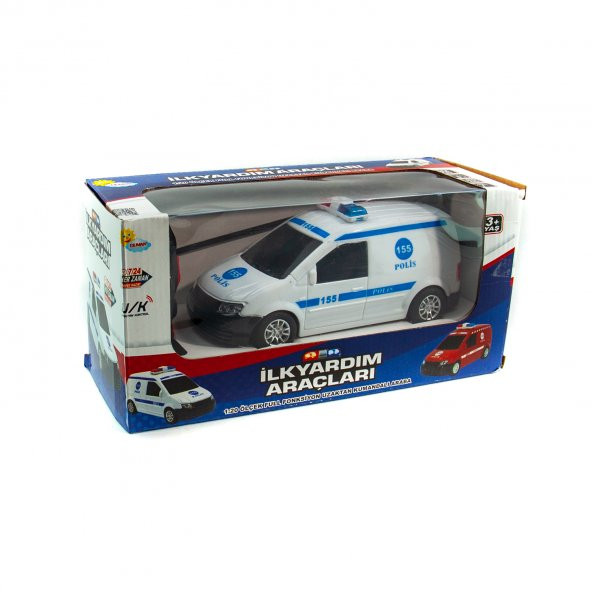 Uzaktan Kumandalı Full Fonk. 155 Polis Imdat 1:20 Ölçek Caddy