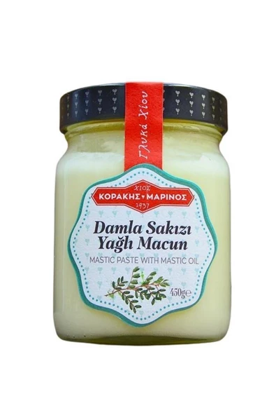 Korakis Marinos Damla Sakızı Yağlı Macun 450 Gr (damla Sakızı Reçeli)