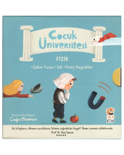 Çocuk Üniversitesi Fizik Set 3 Kitap Sincap Kitap ürün görseli