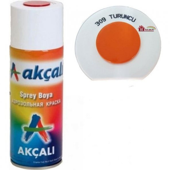 AKÇALI TURUNCU SPREY BOYA 309