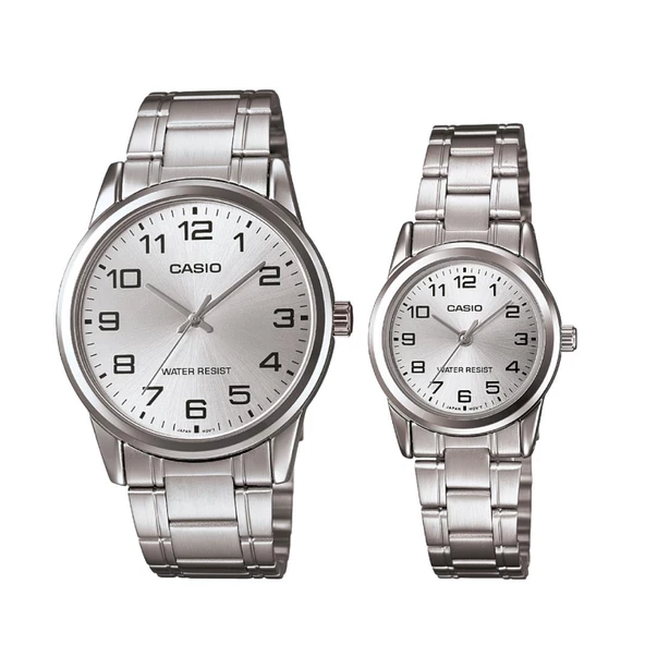 Casio MTP-LTP-V001D-7BUDF Çift Kol Saati (Kadın-Erkek) ürün görseli