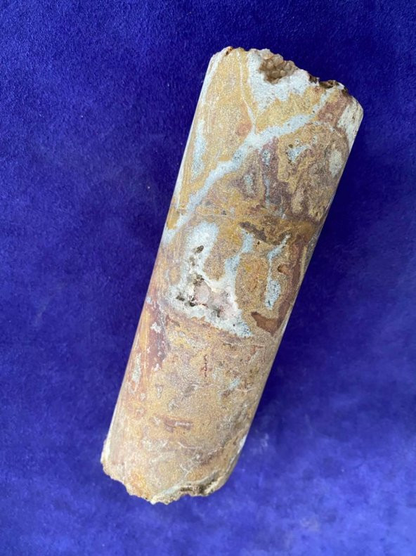 Kuvars Taş Oluşumlu Mermer Granit Taş 13cm 639 Gram - 2