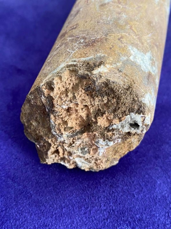 Kuvars Taş Oluşumlu Mermer Granit Taş 13cm 639 Gram - 6