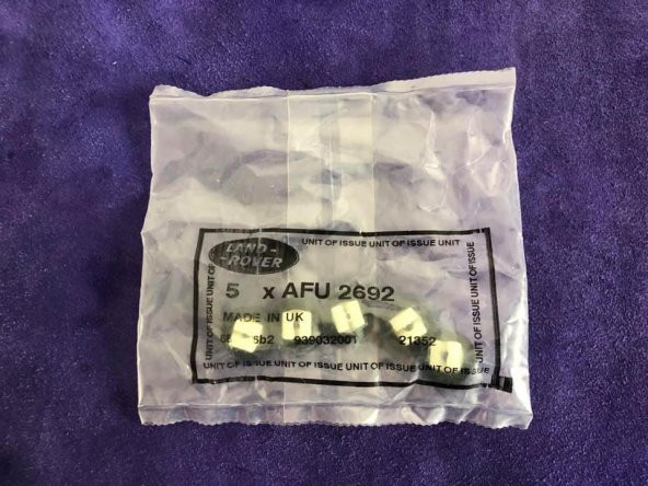 AFU 2692 Land Rover Defender Lokut Nut 5 Adet - 2