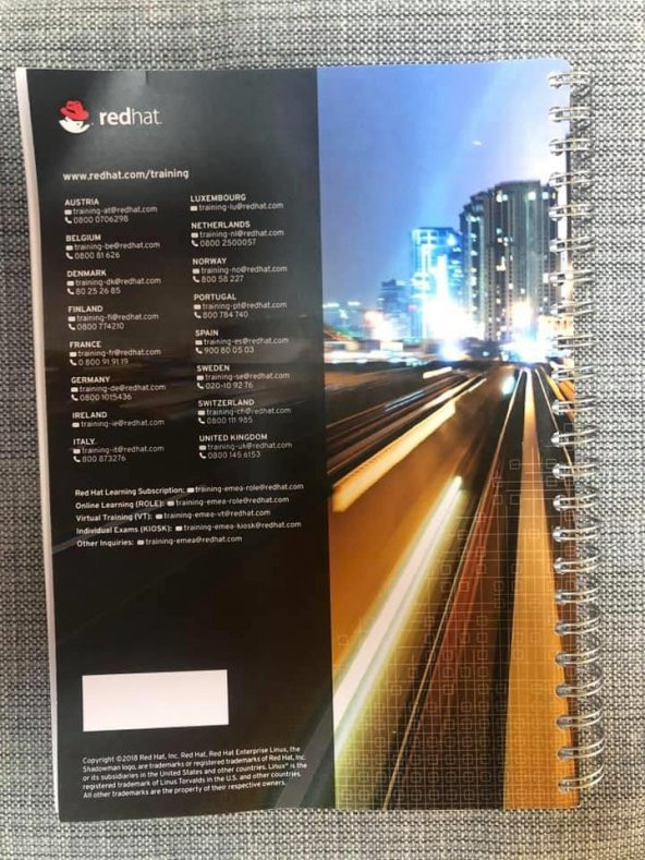 Red Hat Training Certification Student Workbook Edition 1 - 5