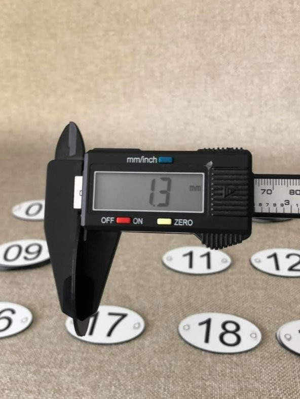 Universal Plastik Koltuk Numarası 1-23 Arası 48 Adet - Resim 4