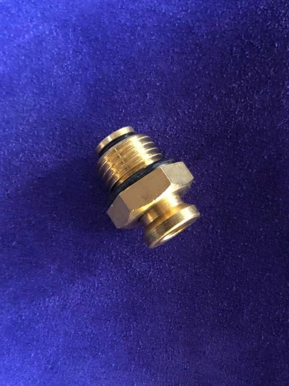 Pirinç Bağlantı Aparatı 24mm - Pirinç Rakor - Resim 2