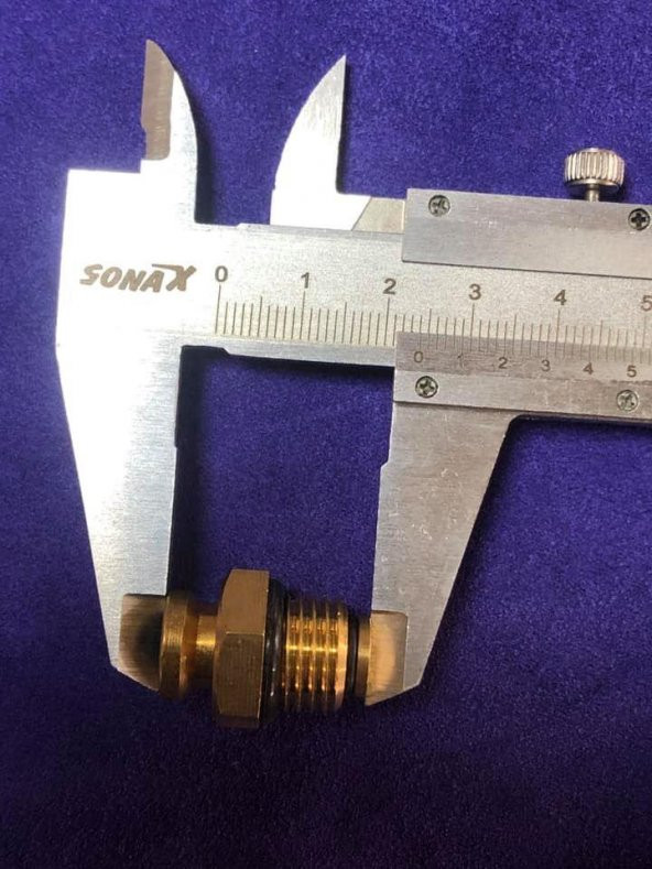 Pirinç Bağlantı Aparatı 24mm - Pirinç Rakor - Resim 5