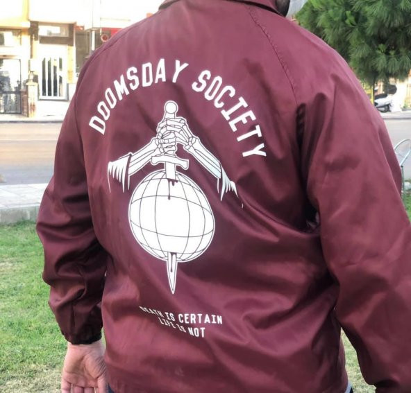 Doomsday Society No Mercy Antrenör Yağmurluğu - 7