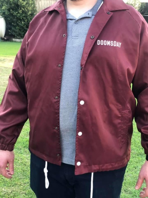 Doomsday Society No Mercy Antrenör Yağmurluğu - 12