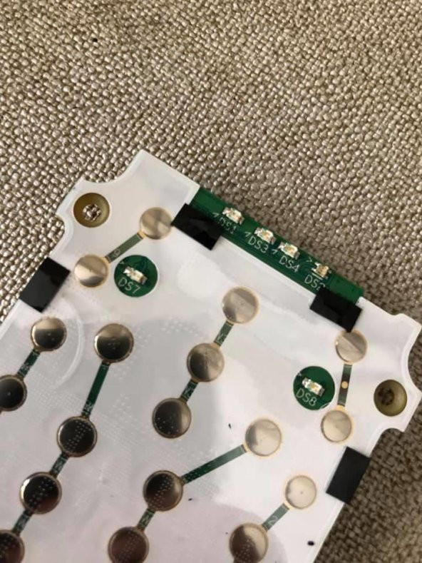 Intermec CK70 CK71 Alfanümerik Tuş Takımı Kartı 234-271S-0201 - 9