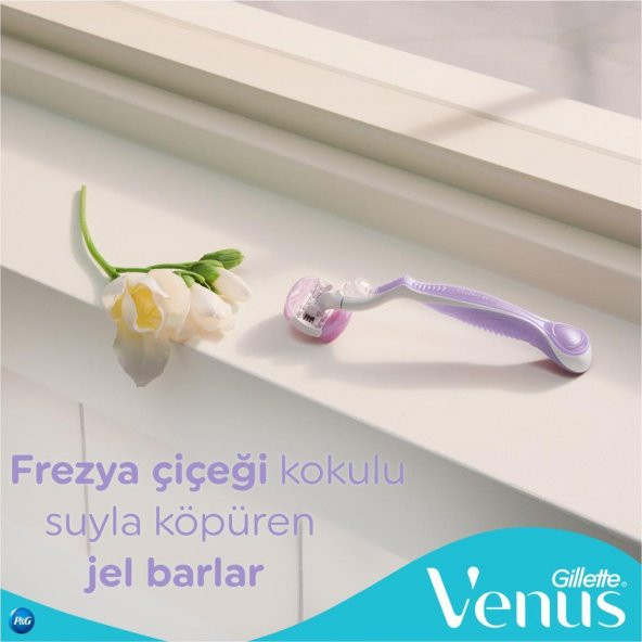 Gillette Venüs Breeze Kadın Tıraş Makinesi + 2 Adet Yedek Başlık - 4