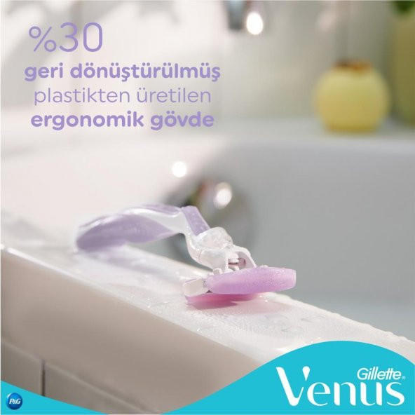 Gillette Venüs Breeze Kadın Tıraş Makinesi + 2 Adet Yedek Başlık - 5