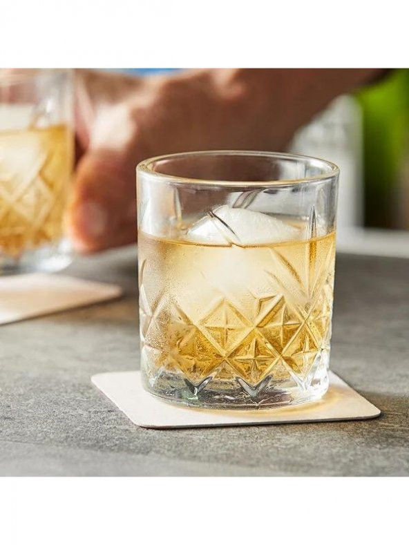 Paşabahçe 52810 Timeless 4 Lü Viski Bardak - Viski Meşrubat Bardağı - 2