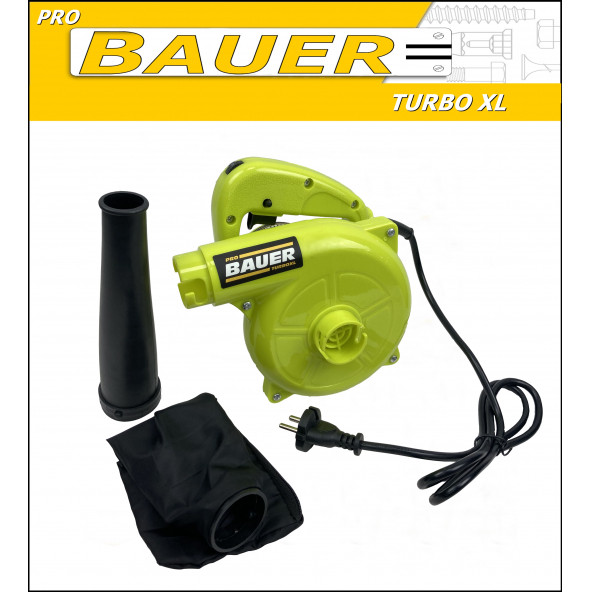 Bauer Pro 3000 Watt Süper Güç Devir Ayarlı Elektrikli Hava Körüğü Üfleme Makinesi