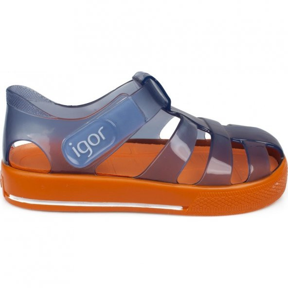 Igor  S10270 Star Bıcolor Çocuk Mavi Sandalet S10270-IG092