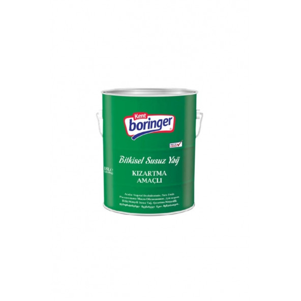 Kent Boringer Kızartmalık Bitkisel Susuz Yağ 18 Lt