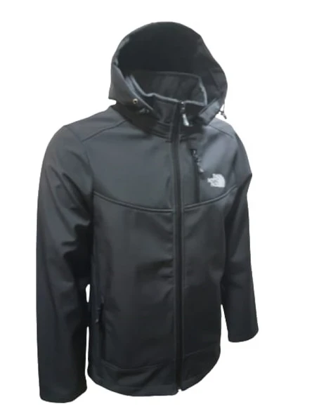 The North Face C00321 Erkek Softshell Kapüşonlu Mont - Resim 2