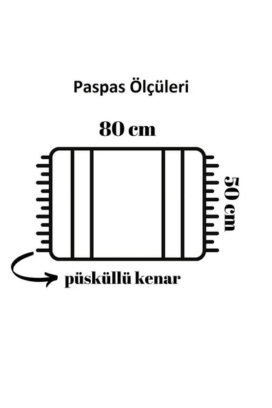 Salkımlı Duş Perdesi Ve Banyo Paspas Seti, Lila Renk Duşakabin Perdesi Ve Kapı Önü Paspası - 8