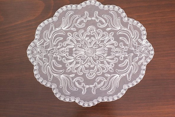 Supla Takımı Amerikan Servis Runner Seti 6 Kişilik Çeyiz Seti Valeria Masa Sunum Takımı - Resim 2