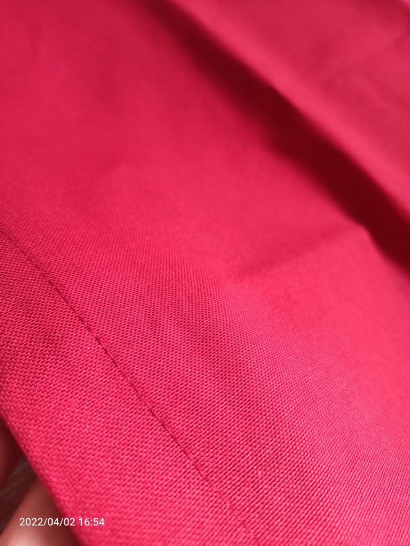 Kırmızı Runner Yılbaşı Özel- 40x140 Yeniyıl Özel Kırmızı Runner - Pamuklu Leke Tutmaz Runner - 4