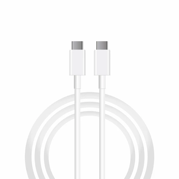 ScHitec Xiaomi Mi 10T Pro 6A 60W Type-C to Type-C 2Metre Süper Hızlı Data ve Şarj Kablosu