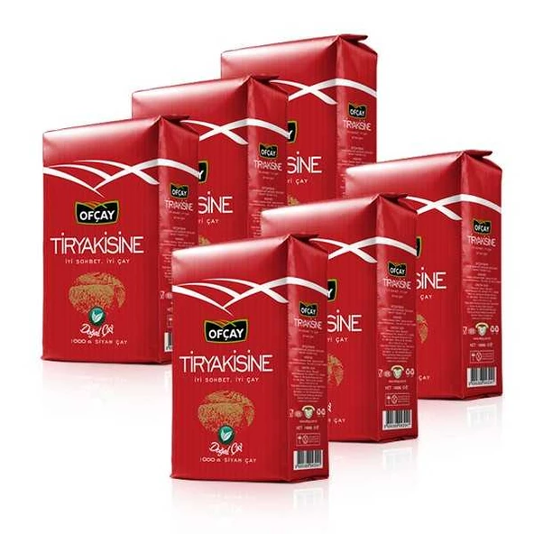 Ofçay Tiryakisine Dökme Çay 1 kg x 6 Adet ürün görseli