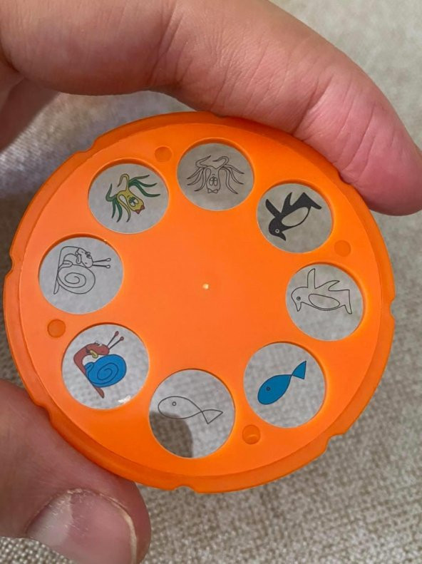 160 Figür Boyama Projeksiyonu Slayt Diski 20 Adet - 8