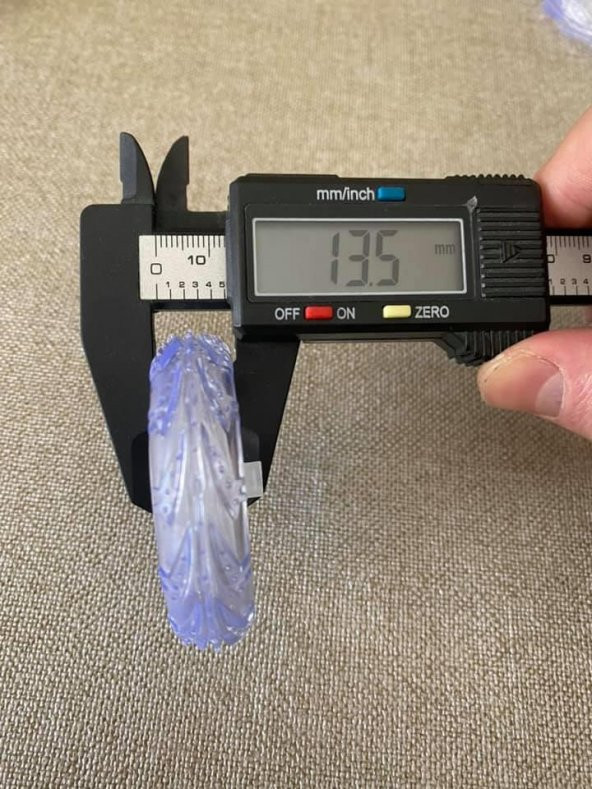 Şeffaf Plastik Rc Araç Tekerleği 53,8x13,5mm 1 Adet - Dasher Uzaktan Kumanda Araba Tekerlek - 3