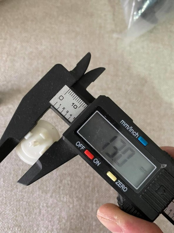 Ok İşaretli Buton Başlığı 24,5mm 210 Adet - Vinç Kumandası vb Buton Başlığı - 3