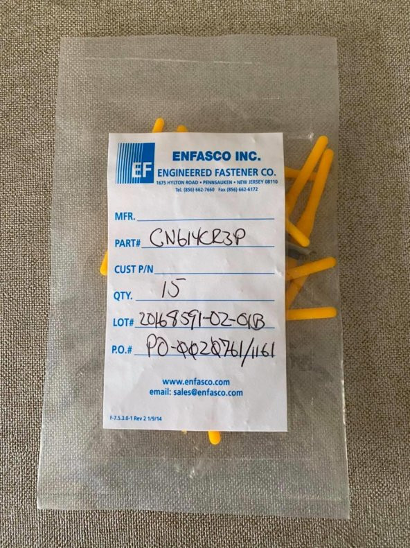 Enfasco CN6IYCR3P İzolasyon Pimi 15 Adet - Resim 2