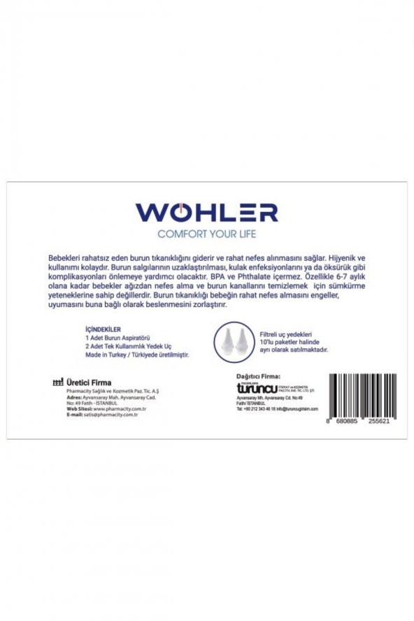 WOHLER BABY BURUN ASPİRATÖRÜ MAKİNA - 2
