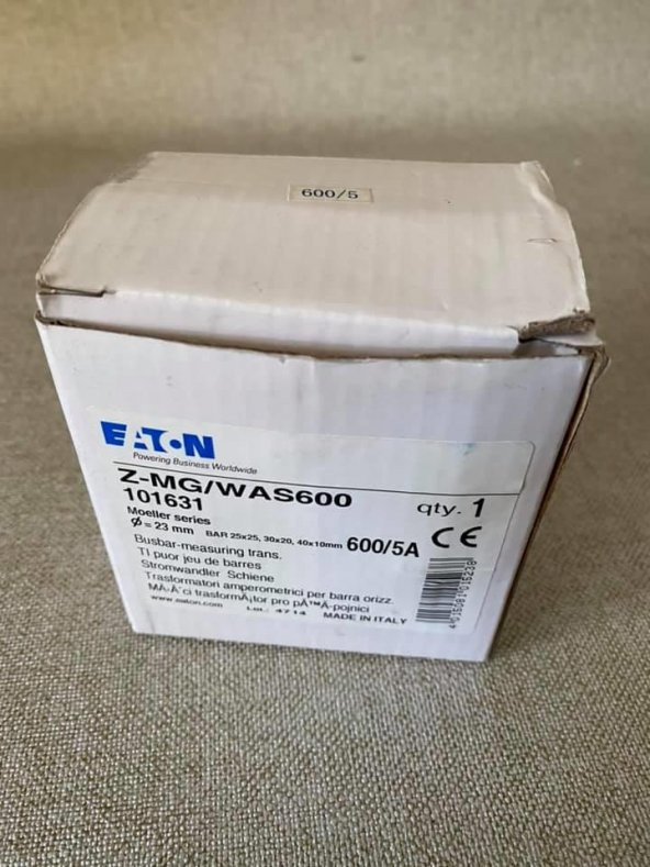 Eaton Z-MG/WAS600 101631 Akım Transformatörü  600/5A - 4