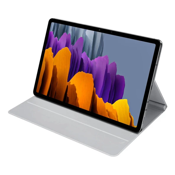 Samsung Galaxy Tab S7 5G Antimikrobiyal Kaplamalı Kapaklı Kılıf Uzay Gri Samsung Türkiye Garantili - 7