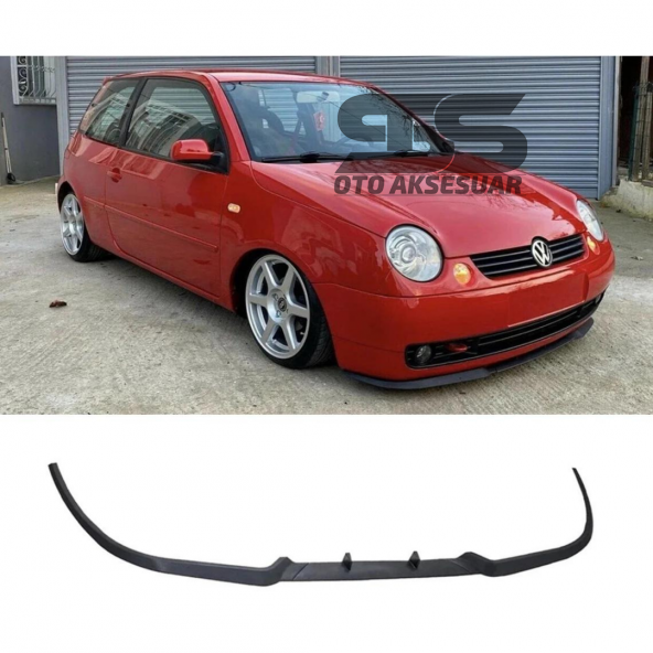 Vw Lupo Cupra R Uyumlu Ön Lip Mat Siyah Ön Tampon Lip