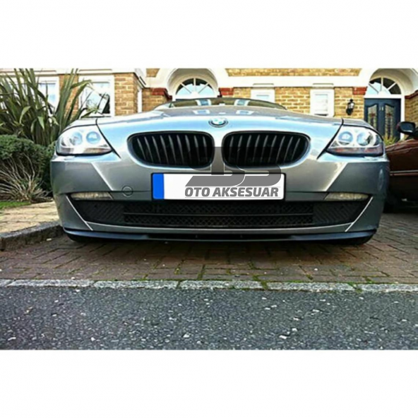 Bmw Z4 E86 Cupra R Uyumlu Ön Lip Mat Siyah Ön Tampon Lip - 2
