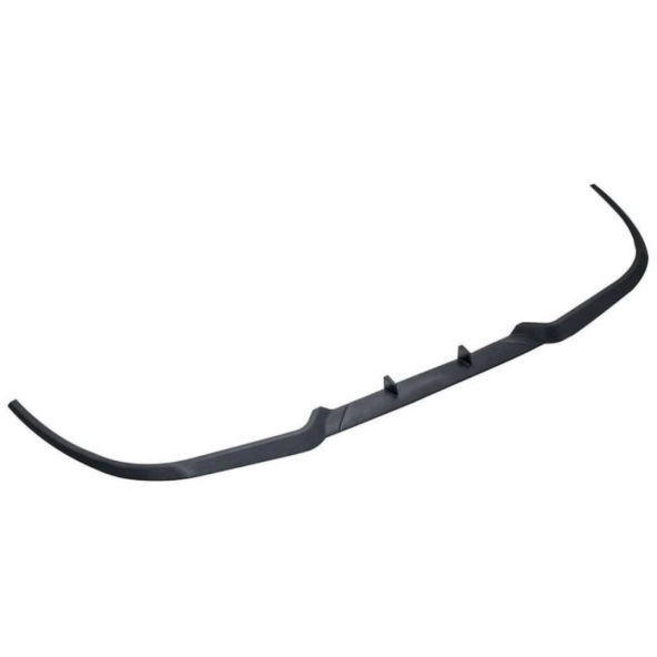 Ford Fiesta 2002-2008 Cupra R Uyumlu Ön Lip Mat Siyah Ön Tampon Lip - 3