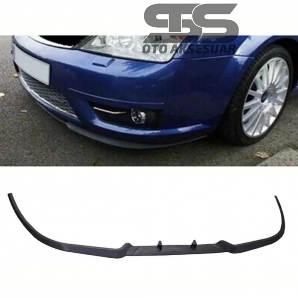 Ford Mondeo Mk3 Cupra R Uyumlu Ön Lip Mat Siyah Ön Tampon Lip ürün görseli